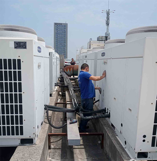 安阳市中央空调制热和不制冷系统维修方法